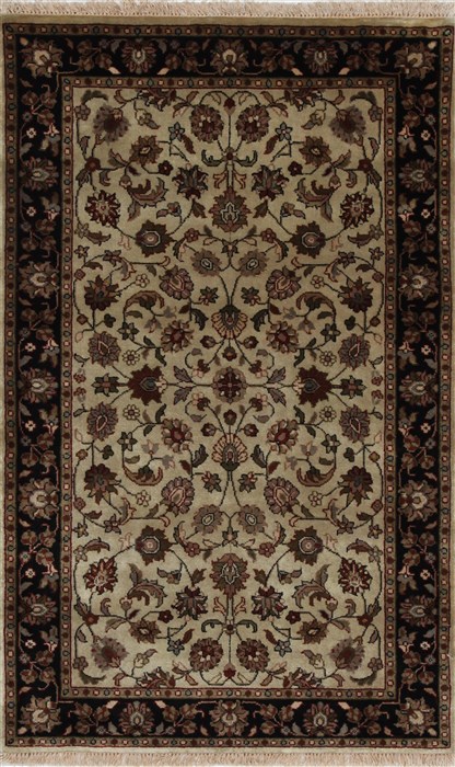 Kashmar Beige Hand Knotted 31 X 51 Area Rug 250-27633 Image 0