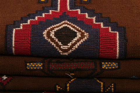 Afshar Brown Hand Knotted 35 X 55 Area Rug 100-27634 Image 4