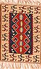 Afshar Beige Hand Knotted 37 X 50  Area Rug 100-27636 Thumb 0