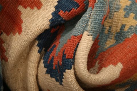 Kilim Orange Runner Hand Knotted 31 X 90 Area Rug 100-27638 Image 1