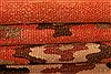 Kilim Orange Runner Hand Knotted 24 X 65 Area Rug 253-27640 Thumb 3