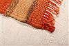 Kilim Orange Runner Hand Knotted 24 X 65 Area Rug 253-27640 Thumb 6