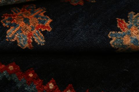 Qashqai Blue Hand Knotted 64 X 90 Area Rug 100-27641 Image 5