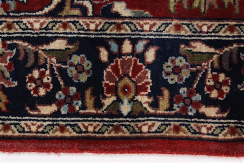 Sarouk Beige Hand Knotted 30 X 411 Area Rug 250-27642 Image 2