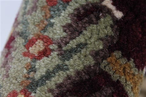Kashan Green Hand Knotted 30 X 52 Area Rug 250-27643 Image 10