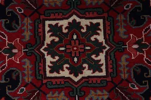 Karajeh Red Hand Knotted 211 X 410 Area Rug 250-27645 Image 3