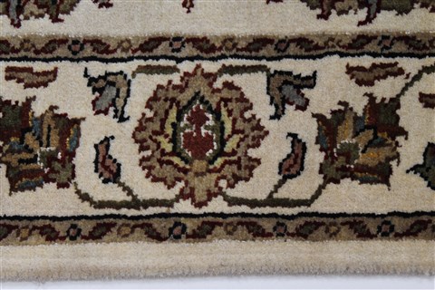 Kashmar Beige Hand Knotted 31 X 51 Area Rug 250-27646 Image 1