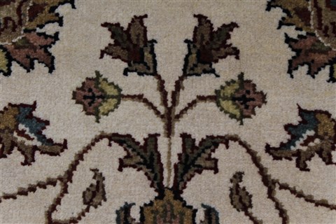 Kashmar Beige Hand Knotted 31 X 51 Area Rug 250-27646 Image 5