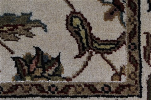 Kashmar Beige Hand Knotted 31 X 51 Area Rug 250-27646 Image 6