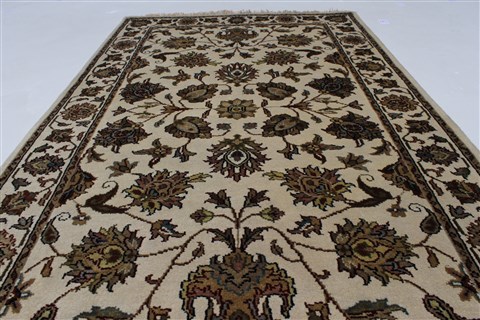 Kashmar Beige Hand Knotted 31 X 51 Area Rug 250-27646 Image 8