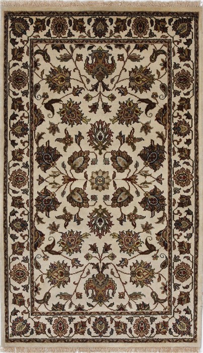Kashmar Beige Hand Knotted 31 X 51 Area Rug 250-27646 Image 0