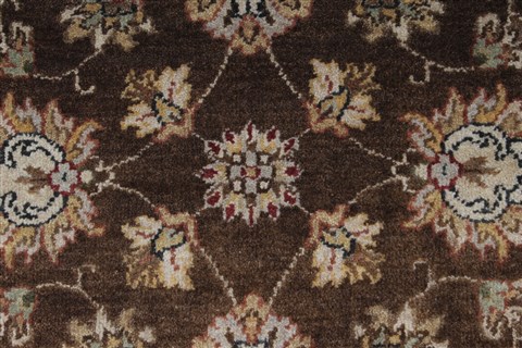 Kashmar Beige Hand Knotted 211 X 53 Area Rug 250-27651 Image 5