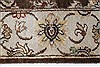 Kashmar Beige Hand Knotted 211 X 53  Area Rug 250-27651 Thumb 4