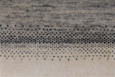 Gabbeh Grey Hand Knotted 30 X 50 Area Rug 250-27654 Image 2