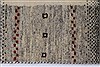 Gabbeh Grey Hand Knotted 30 X 50  Area Rug 250-27654 Thumb 1