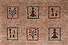 Gabbeh Beige Hand Knotted 35 X 51  Area Rug 250-27656 Thumb 3