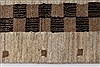Gabbeh Beige Hand Knotted 30 X 52  Area Rug 250-27658 Thumb 2