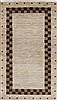 Gabbeh Beige Hand Knotted 30 X 52  Area Rug 250-27658 Thumb 0