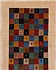 Gabbeh Multicolor Hand Knotted 36 X 410  Area Rug 250-27660 Thumb 0