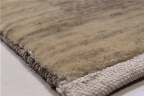 Gabbeh Beige Hand Knotted 211 X 50 Area Rug 250-27661 Image 7