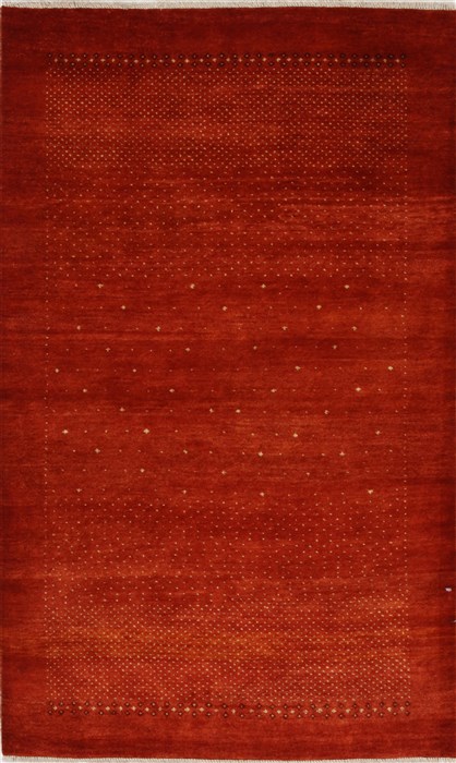 Gabbeh Brown Hand Knotted 30 X 50 Area Rug 250-27663 Image 0