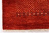 Gabbeh Brown Hand Knotted 30 X 50 Area Rug 250-27663 Thumb 2