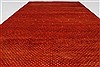 Gabbeh Brown Hand Knotted 30 X 50 Area Rug 250-27663 Thumb 6