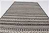 Gabbeh Grey Hand Knotted 30 X 50 Area Rug 250-27666 Thumb 1