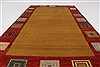 Gabbeh Brown Hand Knotted 30 X 52  Area Rug 250-27667 Thumb 7