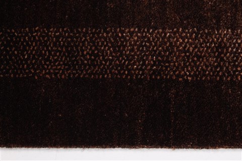 Gabbeh Brown Hand Knotted 30 X 50 Area Rug 250-27673 Image 1