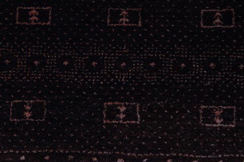 Gabbeh Brown Hand Knotted 30 X 50 Area Rug 250-27673 Image 2