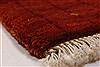 Gabbeh Red Hand Knotted 30 X 50  Area Rug 250-27675 Thumb 4