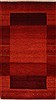 Gabbeh Red Hand Knotted 30 X 52 Area Rug 250-27677 Thumb 0