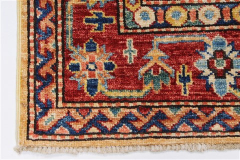 Kazak Blue Hand Knotted 31 X 410 Area Rug 250-27678 Image 5