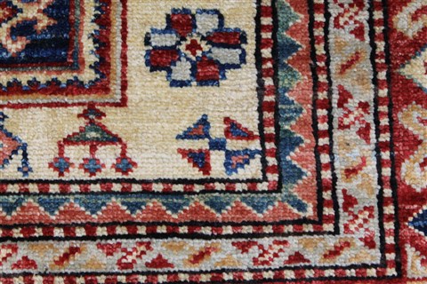 Kazak Blue Hand Knotted 33 X 48 Area Rug 250-27680 Image 8