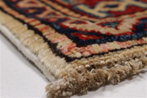 Kazak Beige Hand Knotted 211 X 49 Area Rug 250-27682 Image 9