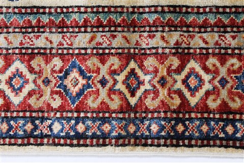 Kazak Blue Hand Knotted 33 X 48 Area Rug 250-27683 Image 3