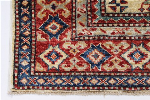 Kazak Blue Hand Knotted 33 X 48 Area Rug 250-27683 Image 5