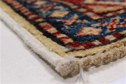 Kazak Blue Hand Knotted 33 X 48 Area Rug 250-27683 Image 6