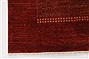 Gabbeh Red Hand Knotted 30 X 52 Area Rug 250-27684 Thumb 3