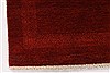 Gabbeh Red Hand Knotted 30 X 50  Area Rug 250-27685 Thumb 4
