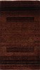 Gabbeh Brown Hand Knotted 30 X 52  Area Rug 250-27686 Thumb 0