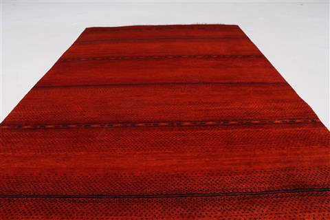 Gabbeh Brown Hand Knotted 211 X 50 Area Rug 250-27687 Image 7