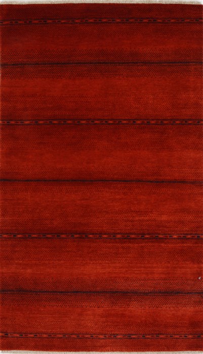 Gabbeh Brown Hand Knotted 211 X 50 Area Rug 250-27687 Image 0