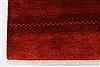 Gabbeh Red Hand Knotted 30 X 410  Area Rug 250-27688 Thumb 4