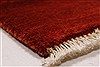 Gabbeh Red Hand Knotted 30 X 410  Area Rug 250-27688 Thumb 5