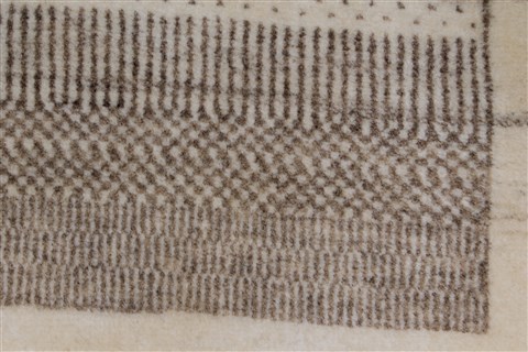 Gabbeh Beige Hand Knotted 211 X 410 Area Rug 250-27689 Image 8