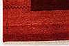 Gabbeh Red Hand Knotted 30 X 50  Area Rug 250-27690 Thumb 4