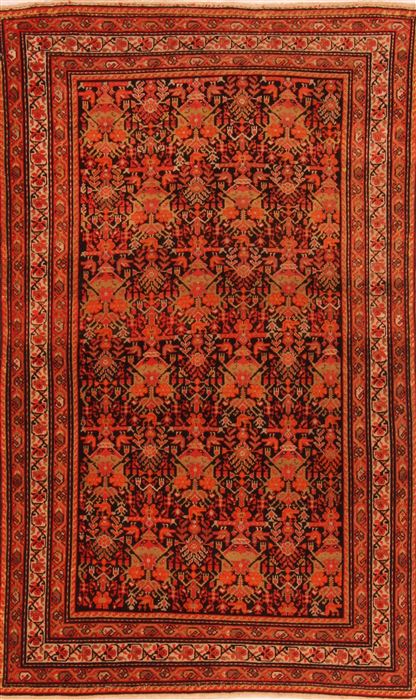 Malayer Red Hand Knotted 310 X 64 Area Rug 253-27692 Image 0