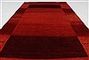 Gabbeh Red Hand Knotted 30 X 51  Area Rug 250-27694 Thumb 2